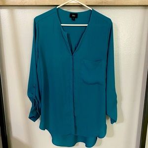 Teal Blouse